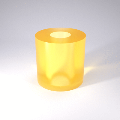 FIBROFLEX®-Ressort ronds 90 Shore A, selon DIN ISO 10069-1