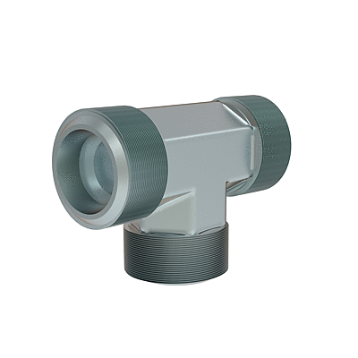 T-adapter, hose – hose