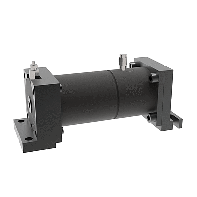 Force cylinder 60 kN with mounting flange