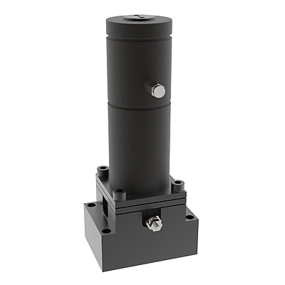 Force cylinder 40 kN with base plate