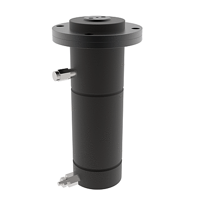 Force cylinder 40 kN with mounting flange