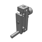 Deflection dial gauge holders 90° probe lever with thread
