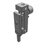 Deflection dial gauge holders 180° probe lever with thread