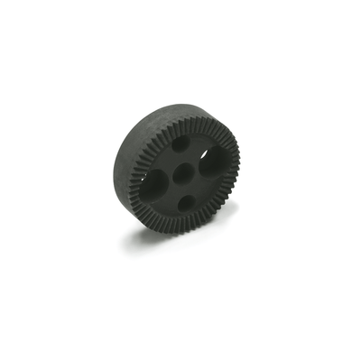 Serrated locking plates, Type C with tapped hole d3 in the center, with two tapped mounting holes d6