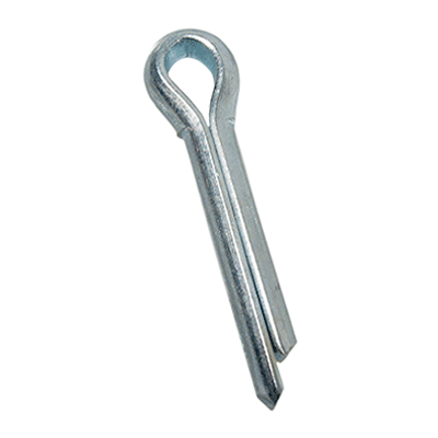 Split pins (DIN 94; ISO 1234), zinc plated blue