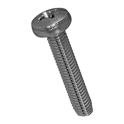 Pozi pan head thread forming screws type C, form Z, metric thread (DIN 7500 C), A2, added lubricant