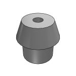 Bevel gears in steel, ratio 1:3; toothing milled, straight teeth, engagement angle 20°