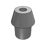 Bevel gears, plastic, ratio 1:3 injection-moulded, straight teeth, engagement angle 20°