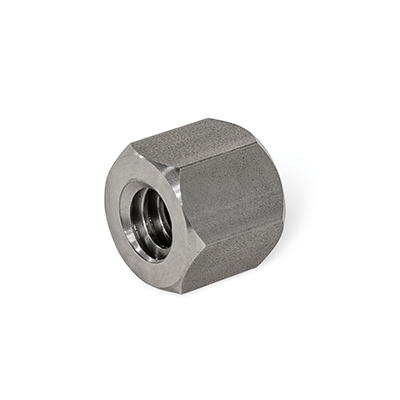 Trapezoidal Lead Nuts, Steel / Stainless Steel, Single-Start, with Hex