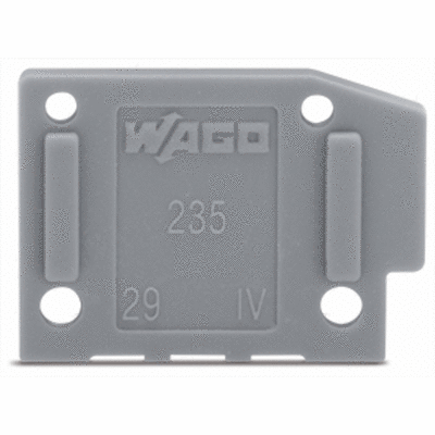 END PLATE SNAP FIT TYPE 1 MM / 0.039 IN THICK