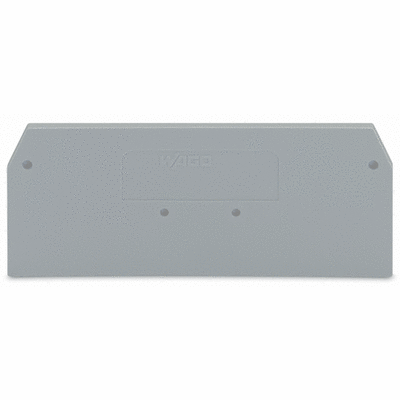 End and intermediate plate, 2 mm thick