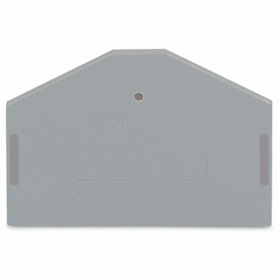 End and intermediate plate, 2.5 mm thick