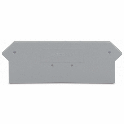 End and intermediate plate, 2.5 mm thick