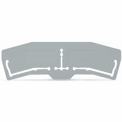 Separator plate, 1 mm thick, 3 mm oversized