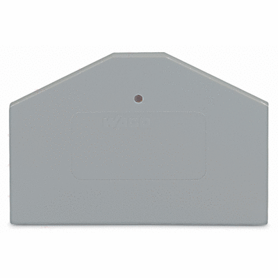 End and intermediate plate, 2.5 mm thick