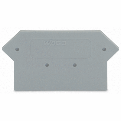 End and intermediate plate, 3 mm thick