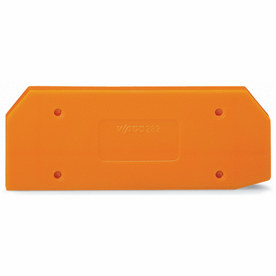 End and intermediate plate, 4 mm thick