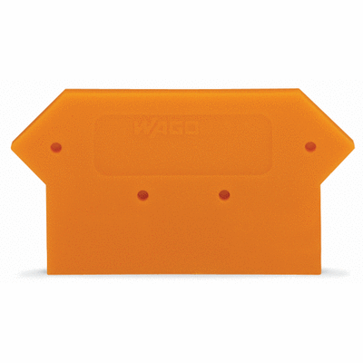 End and intermediate plate, 2.5 mm thick