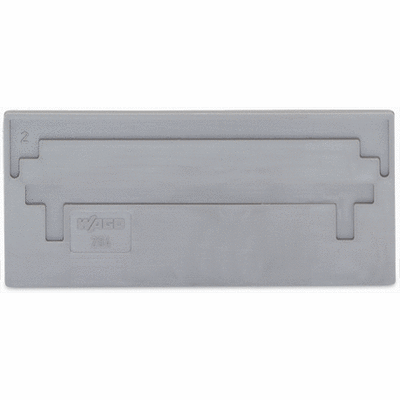 Separator plate, 2 mm thick, oversized