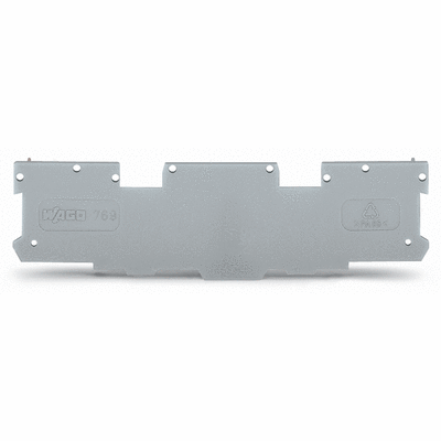 End and intermediate plate, 1.1 mm thick