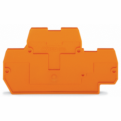 End and intermediate plate, 2 mm thick