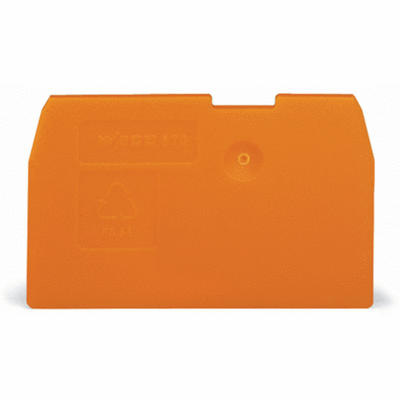 End and intermediate plate, 1 mm thick