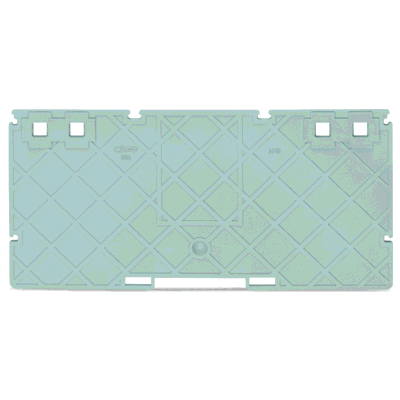 Separator plate, 2 mm thick, 157 mm wide