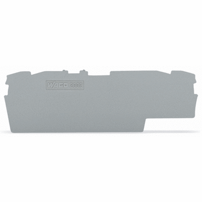 End and intermediate plate, 1 mm thick