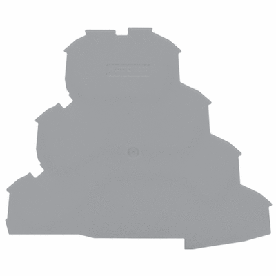 End and intermediate plate, 1 mm thick