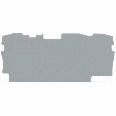 End and intermediate plate, 1 mm thick