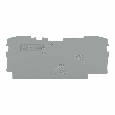 End and intermediate plate, 1 mm thick