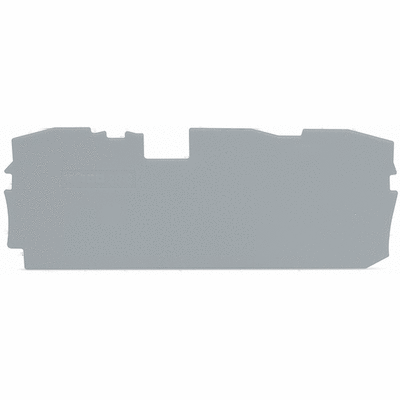 End and intermediate plate, 1 mm thick