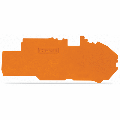 End and intermediate plate, 1 mm thick