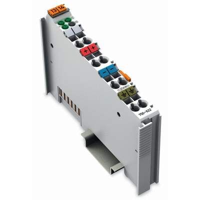 BINARY SPACER MODULE WITH SUPPLY MODULE for DIN 35 rail