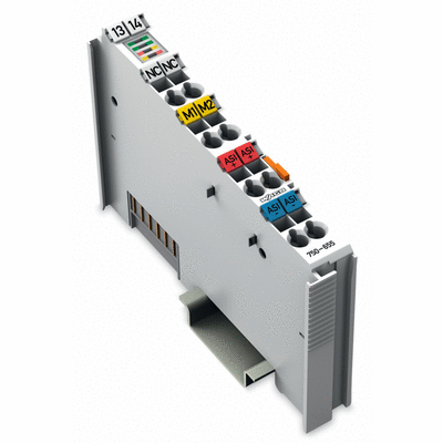 AS-INTERFACE MASTER (M3) V.2.1 for DIN 35 rail CAGE CLAMP®CONNECTION