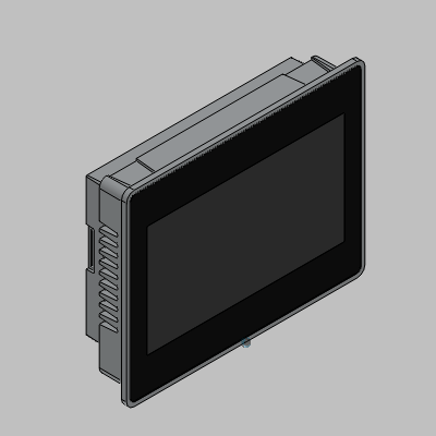 CP600 control panels - for PB610 applications or visualization of AC500 V3 web server, 7.0'' TFT-LCD display