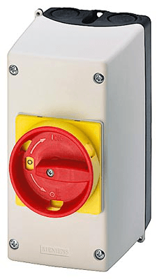 Empty housing for switch devices