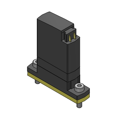 media separated solenoid valve