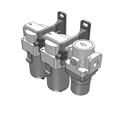 Air Filter + Mist Separator + Regulator