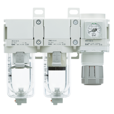 Air Filter + Mist Separator + Regulator
