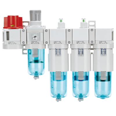 Air Combination, Stainless steel, Compressed air purity class (1:4:1)