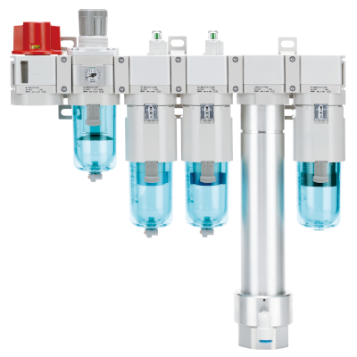 Air Combination, Stainless steel, Compressed air purity class (1:3:1)