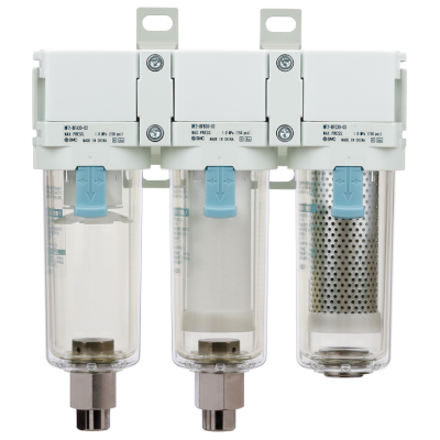 Antibacterial Filter(5µm) + Antibacterial Filter(0.1µm) + Odor Removal Filter
