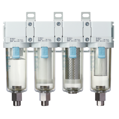 Antibacterial Filter(5µm) + Antibacterial Filter(0.1µm) + Odor Removal Filter + Bacterla Removal Filter（0.01µm）