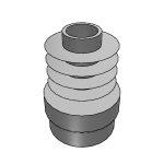 Plugs, plastic with felt glide surface for round and square tubes