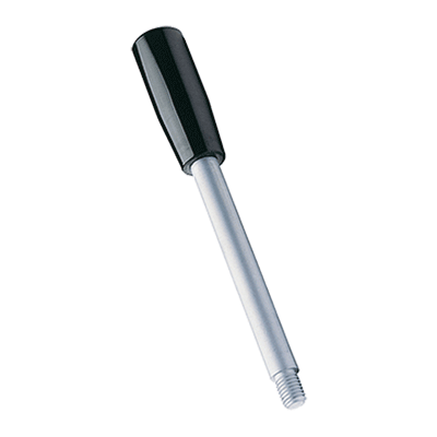 Lever arms non-removable handle (Elesa® BL.366), black