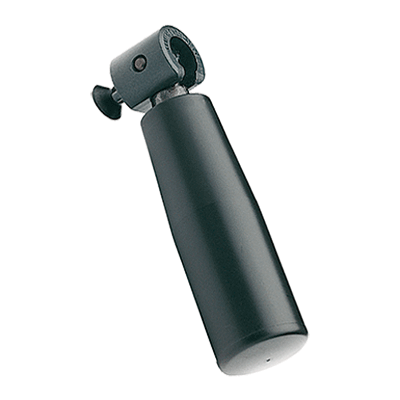 Fold-away handles with double guide stud, steel black-oxide (Elesa® IR.612), black, matte finish