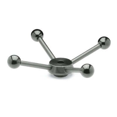 Turret levers with keyway