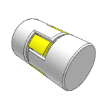 弹性联轴器RN，材料Alumnium