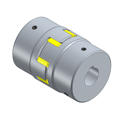 Torsionally Flexible Coupling - stainless steel version